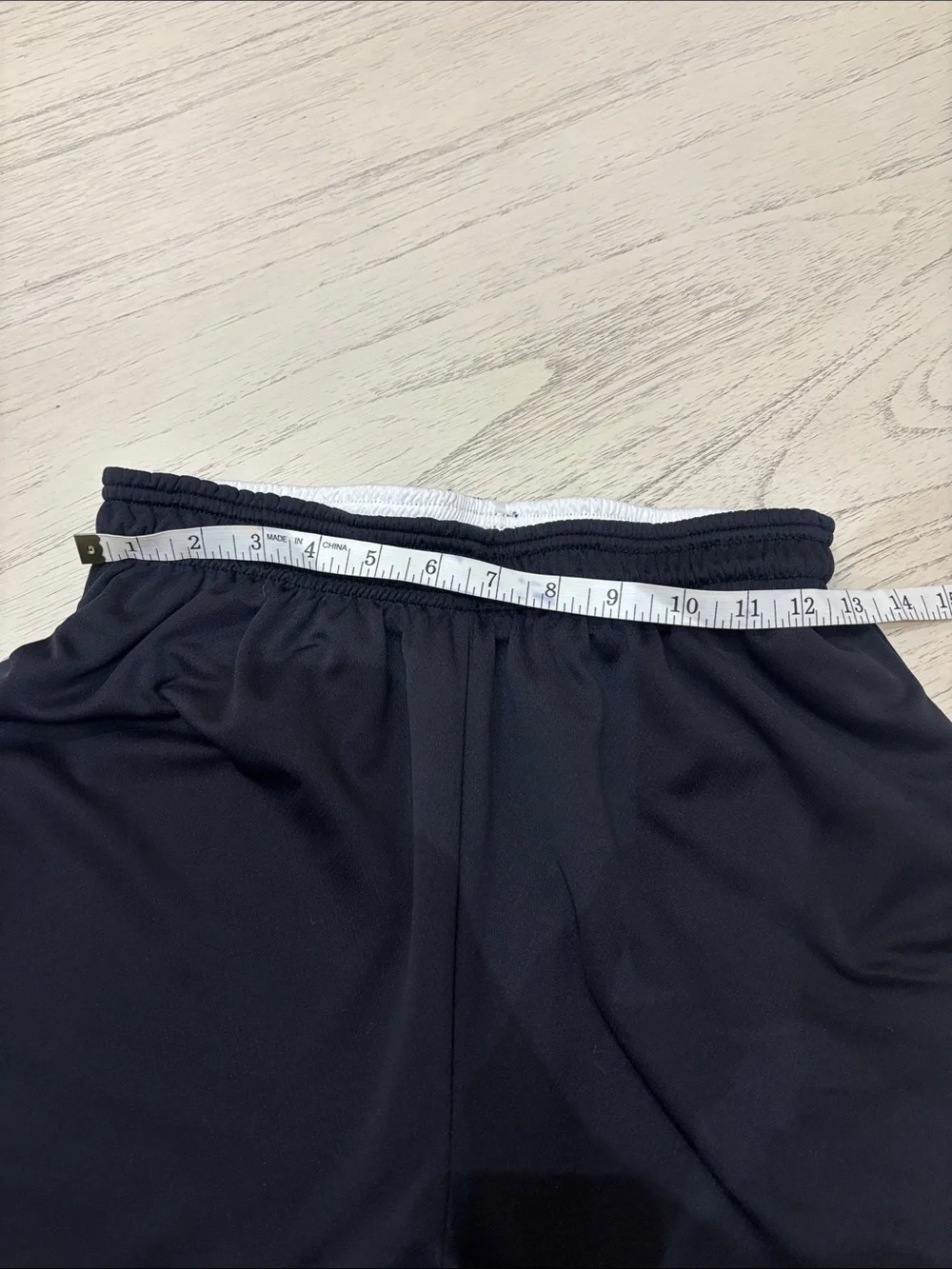 Reversible Black/White Athletic Basketball Shorts with White Side Panels